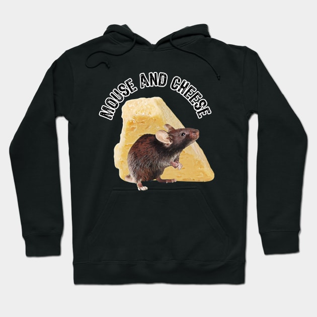 Mouse and cheese funny Hoodie by UMF - Fwo Faces Frog